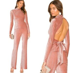 NWT Michael Costello x REVOLVE Piera Top in Mauve Size‎ Small